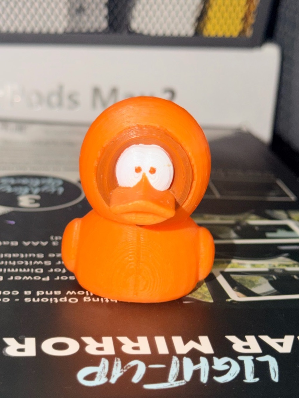 3D Printed - South Park - Kenny Mini Duck
